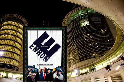 Business Debt Recovery - Enron Complex Houston and Enron Movie-flickr-wikicc Flickr Hey Ray and Wiki CC